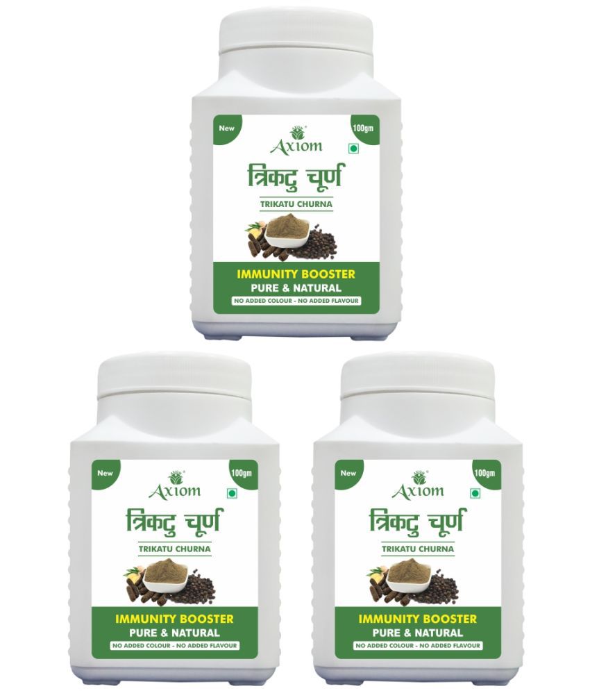     			Axiom Trikuta Churna (Pack of 3)|100% Natural WHO-GLP,GMP,ISO Certified Product