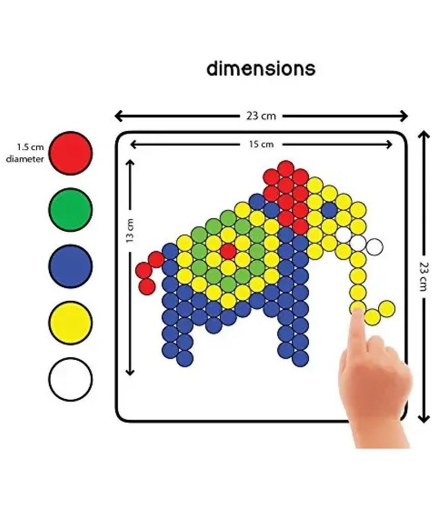 Play panda New Puzzles Circles with 250 Colorful 100 Puzzles, Board