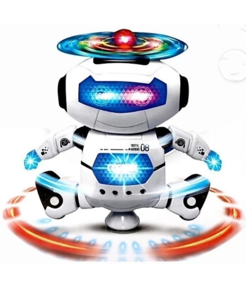     			Dancing Robot with 3D Lights and Music, Multi Color