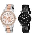 DECLASSE - Black PU Analog Couple's Watch