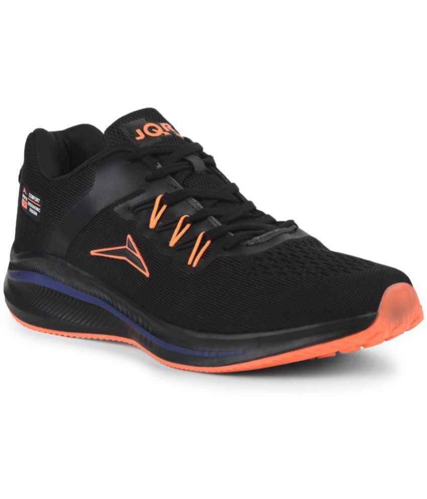 JQR - FOCUS Black Men's Sports Running Shoes