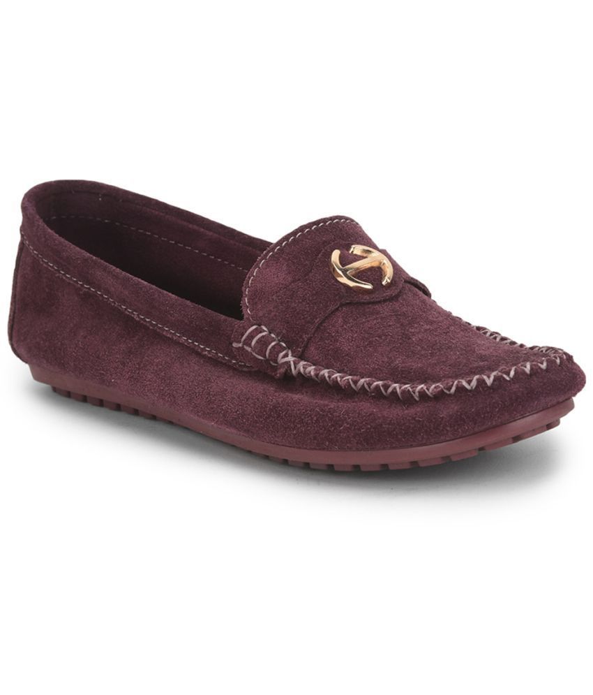     			HEALERS by Liberty - Maroon Women's Loafers
