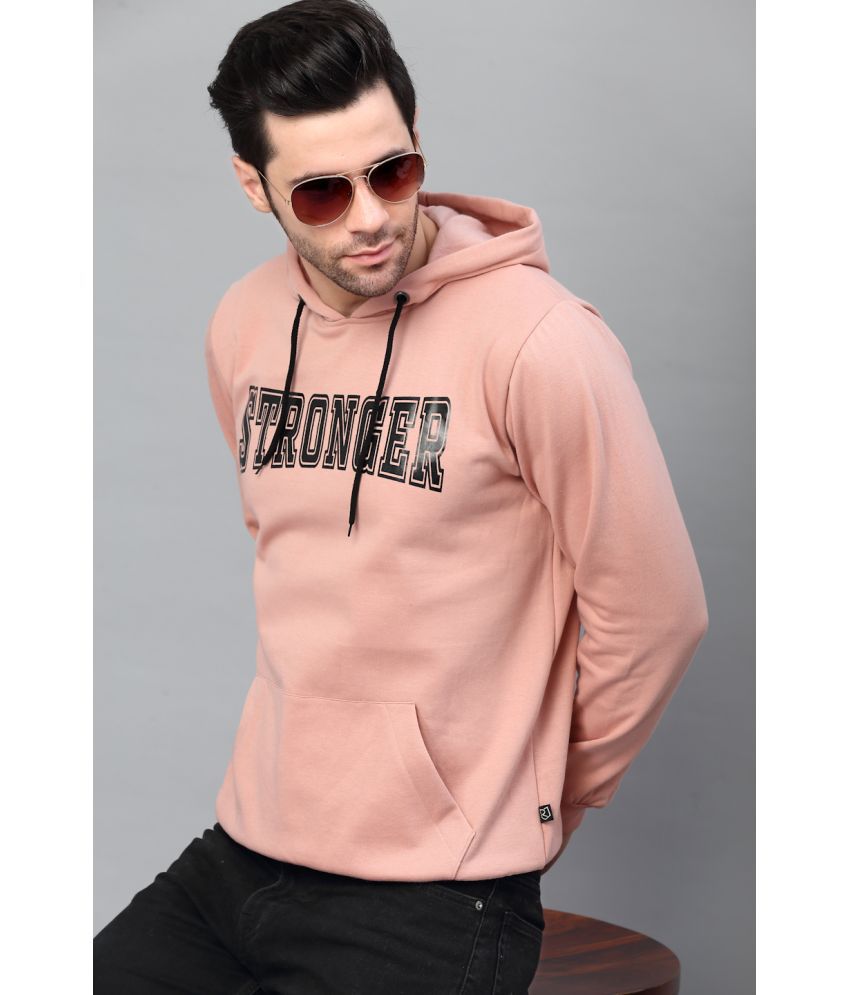     			Rigo - Pink Fleece Regular Fit Men's Sweatshirt ( Pack of 1 )