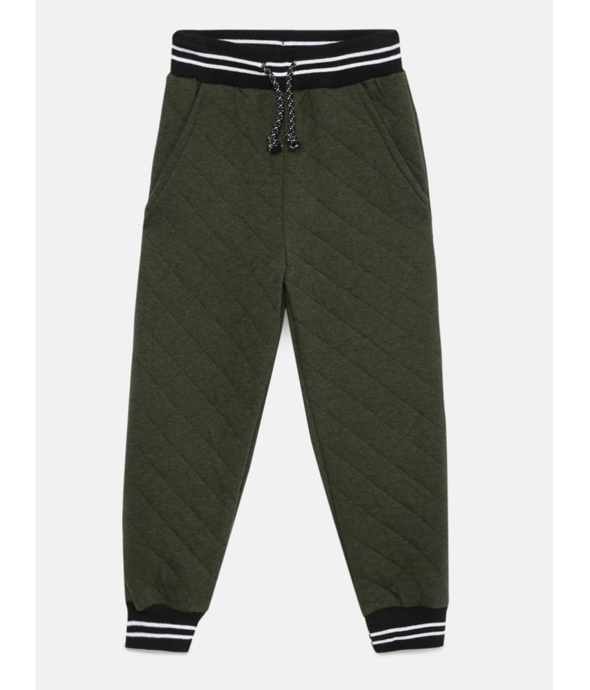     			Mackly - Olive Polyester Boys Trackpant ( Pack of 1 )