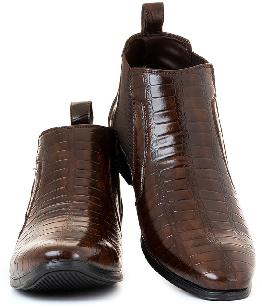     			Khadim's - Brown Men's Chelsea Boots