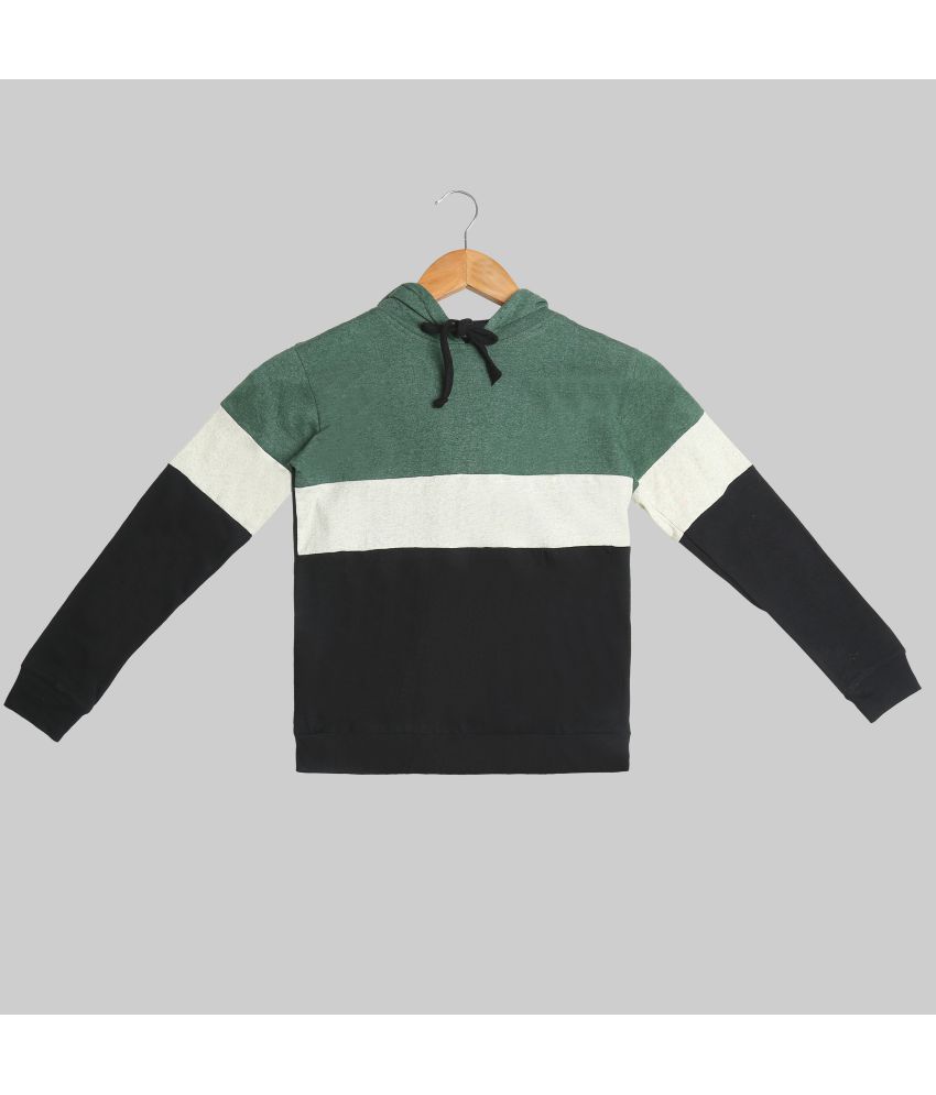     			Diaz - Olive Green Cotton Blend Boys Sweatshirt ( Pack of 1 )