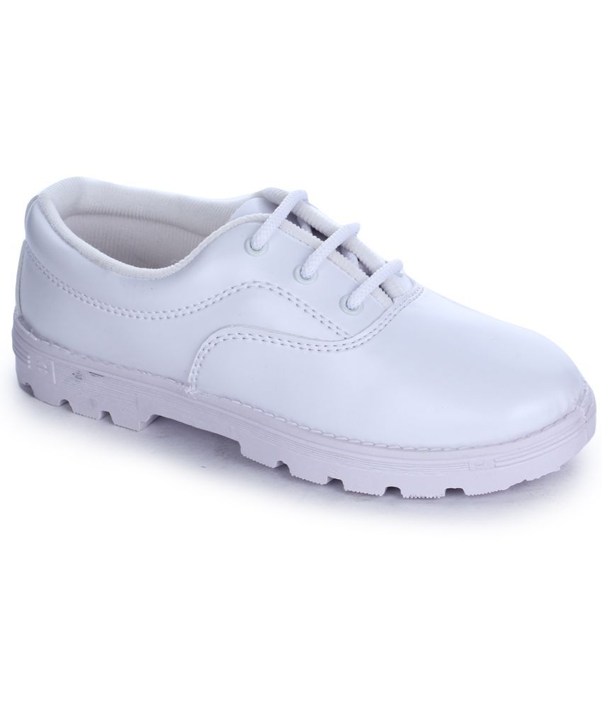 Liberty - White Boy's School Shoes ( 1 Pair )