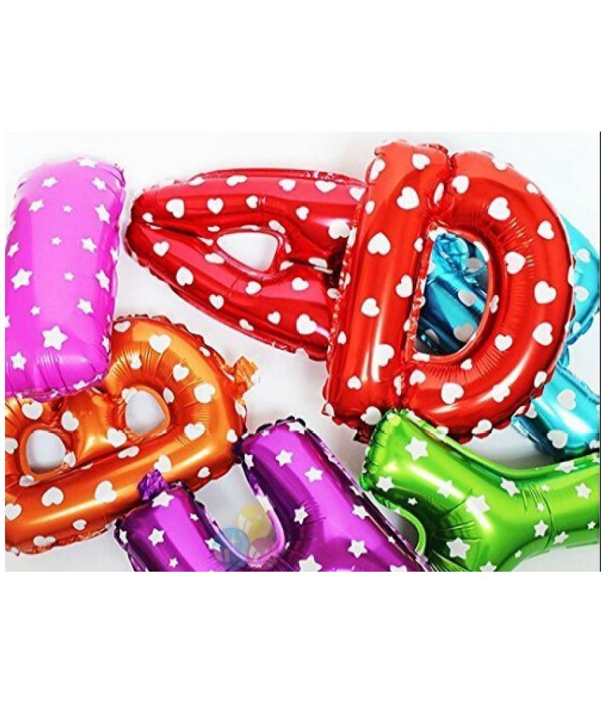 Blooms Mall Multicolor Birthday Decoration Items for Girls Boys Kids