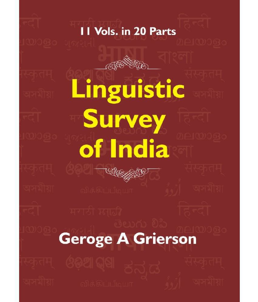     			Linguistic Survey of India (Tibeto-Burman Family - Specimens of the Bodo, Naga, and Kachin Groups) Volume Vol 3 Part 2