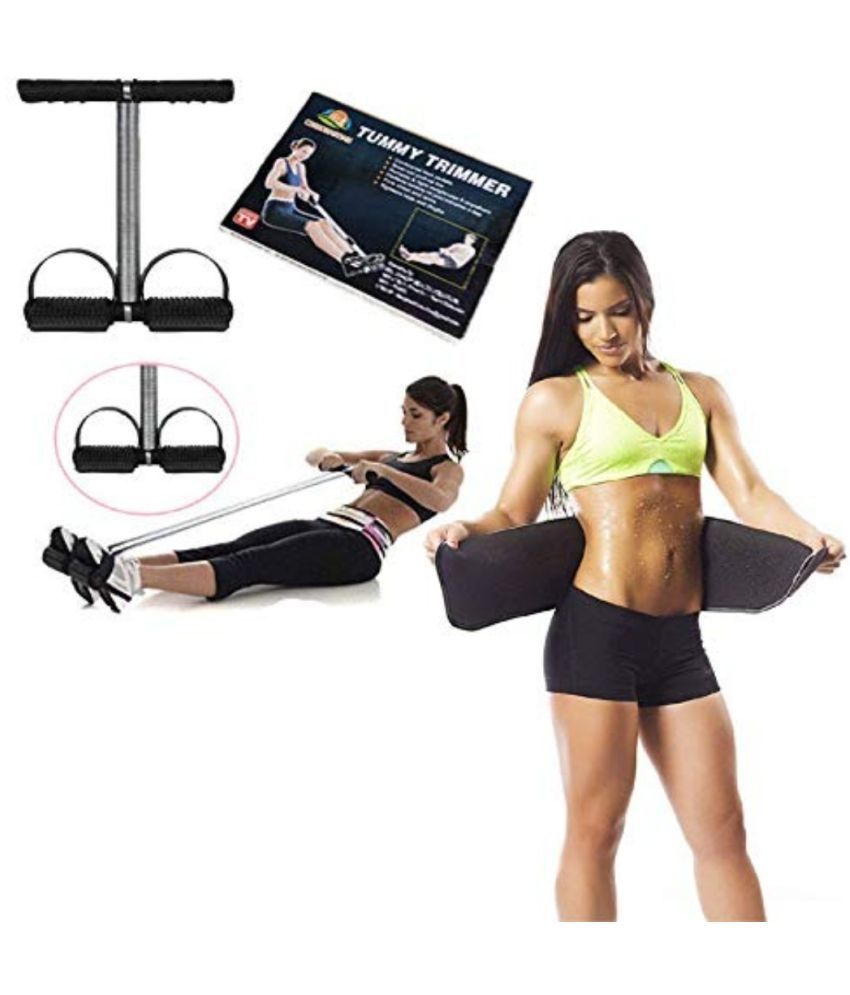     			HORSE FIT Tummy Trimmer Pump + Sweat Slim Belt A Complete Slimming Exercise Kit.