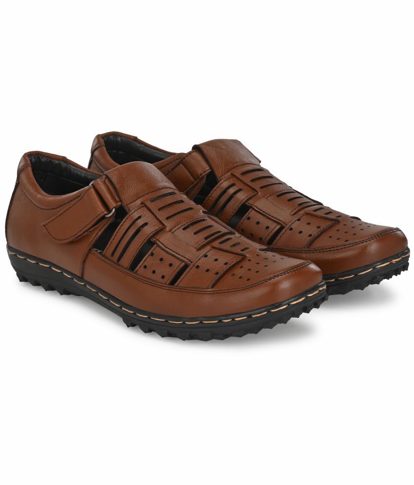 Sir Corbett - Brown Men's Dress Sandal
