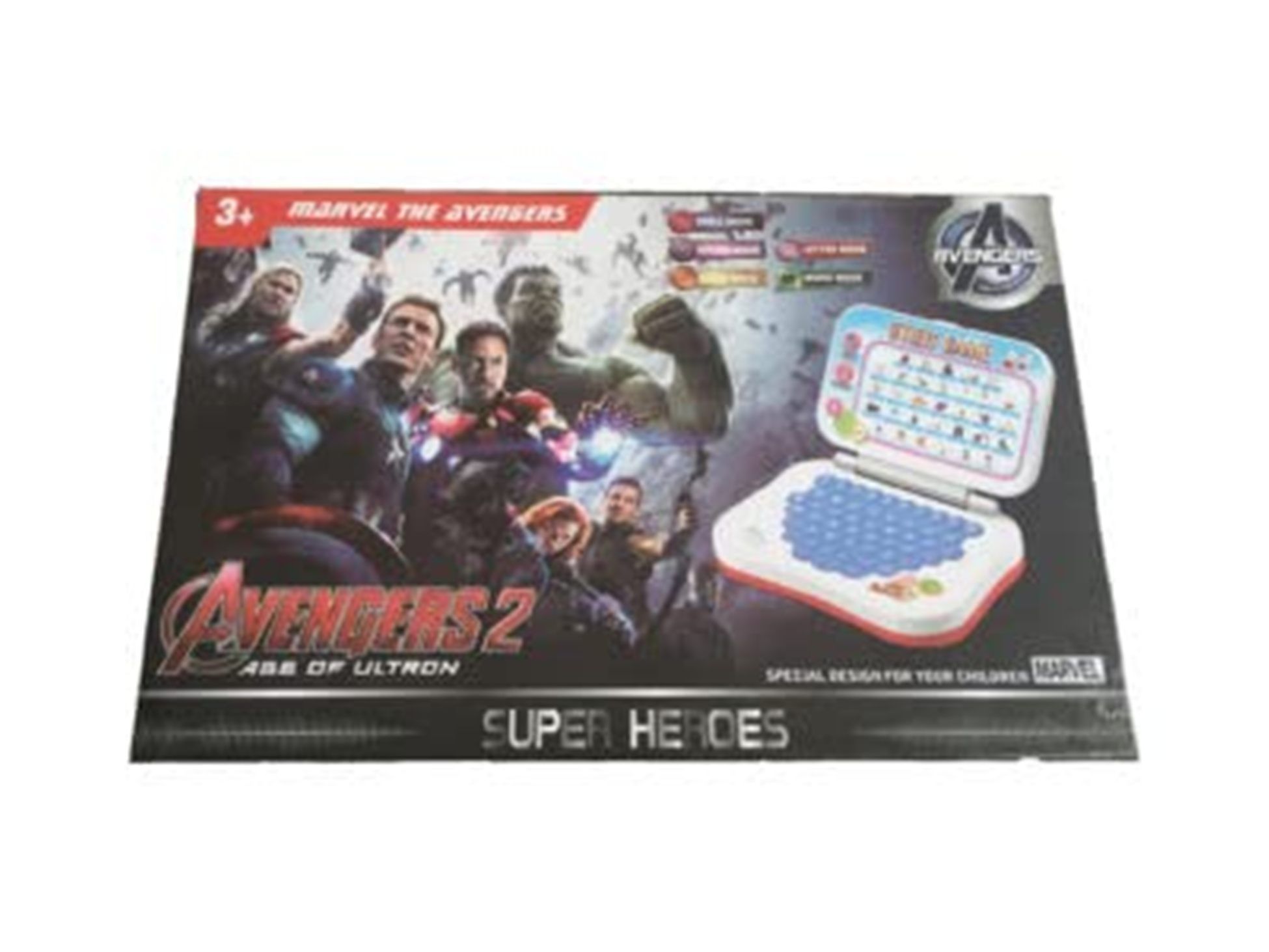 Anvi Mini Laptop English Learner Study Game Computer Notebook Toy Multi