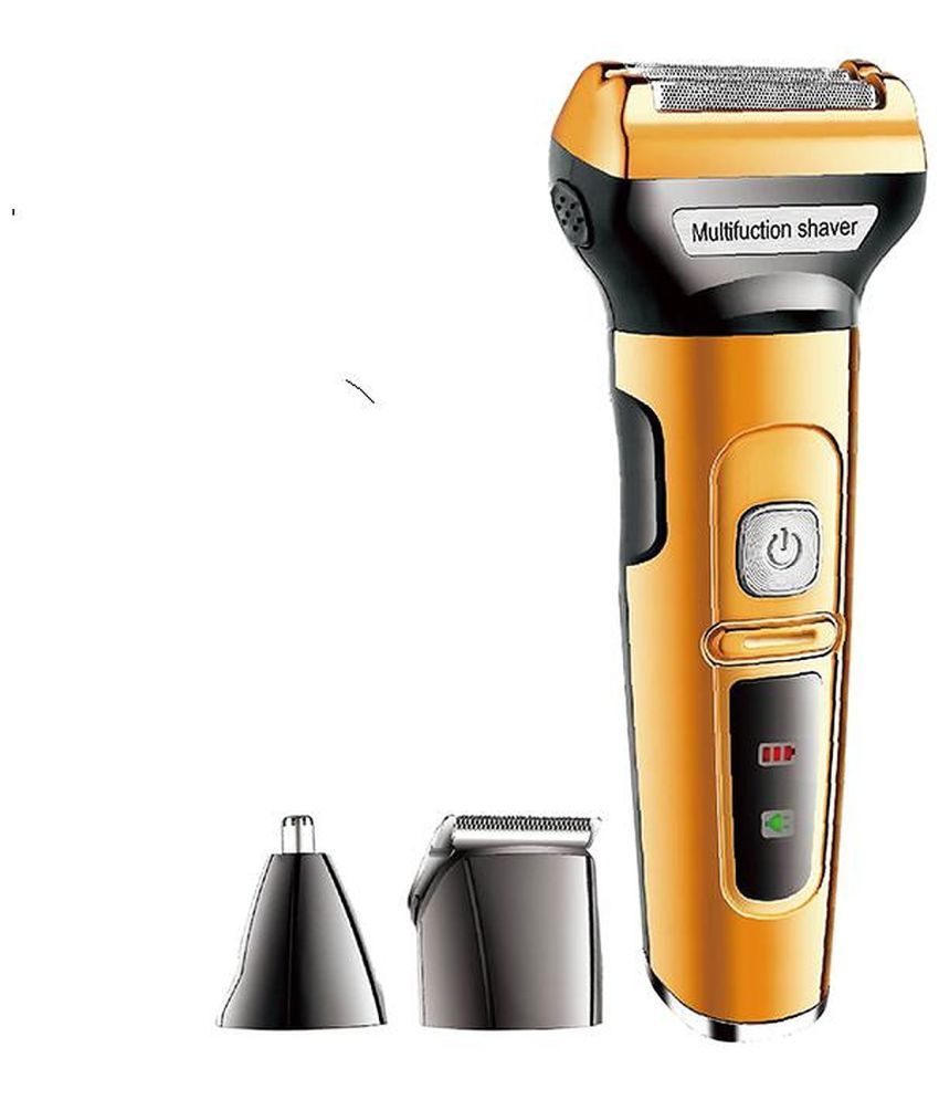 JGJ 3in1Grooming Kit Foil Shaver ( Golden ) Buy JGJ 3in1Grooming Kit