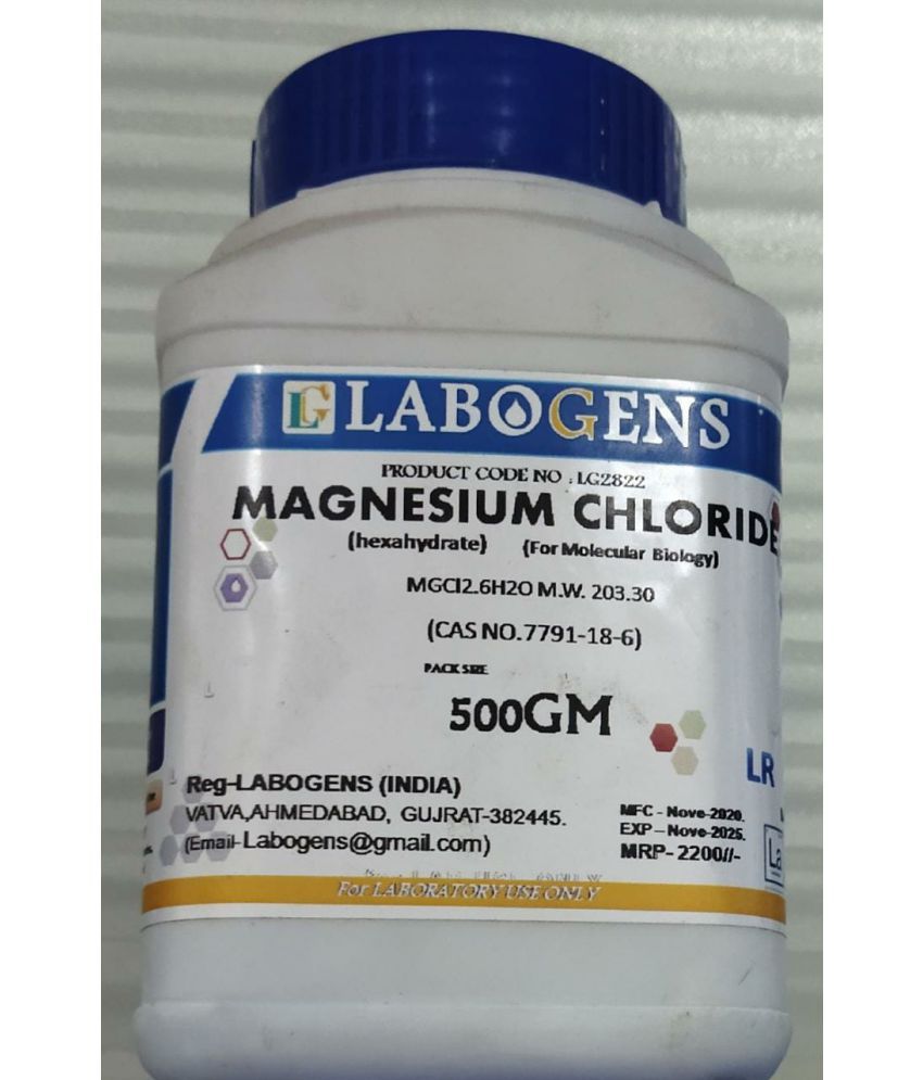     			MAGNESIUM CHLORIDE HEXAHYDRATE Extra Pure-500gm