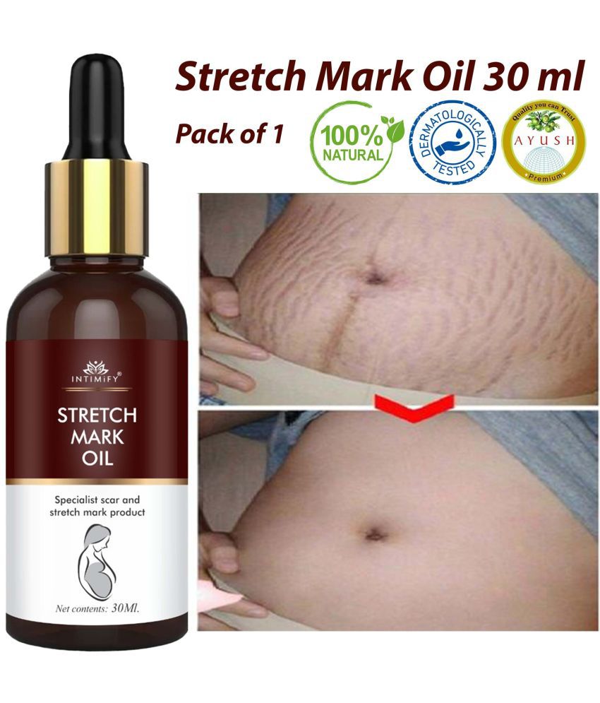 Intimify stretch mark massage oil, stretch mark remover, Shaping & Firming Oil 30 mL