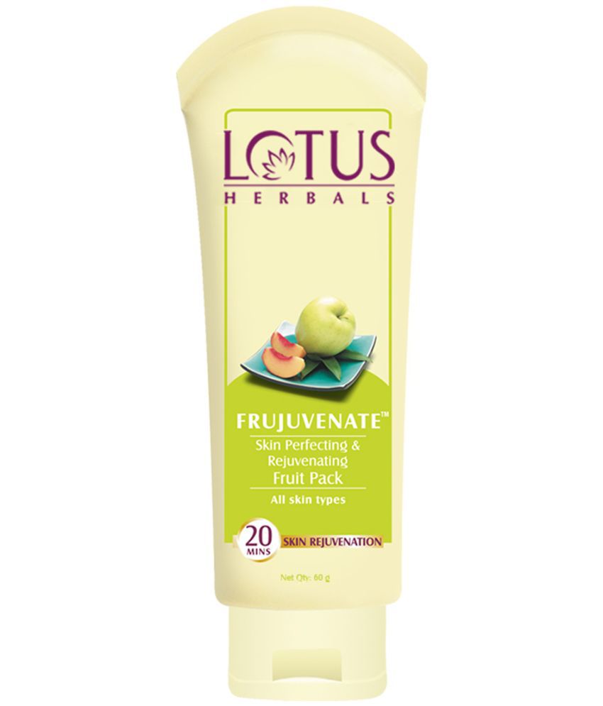     			Lotus Herbals Frujuvenate Skin Perfecting & Rejuvenating Fruit Face Pack, For All Skin Types, 60g