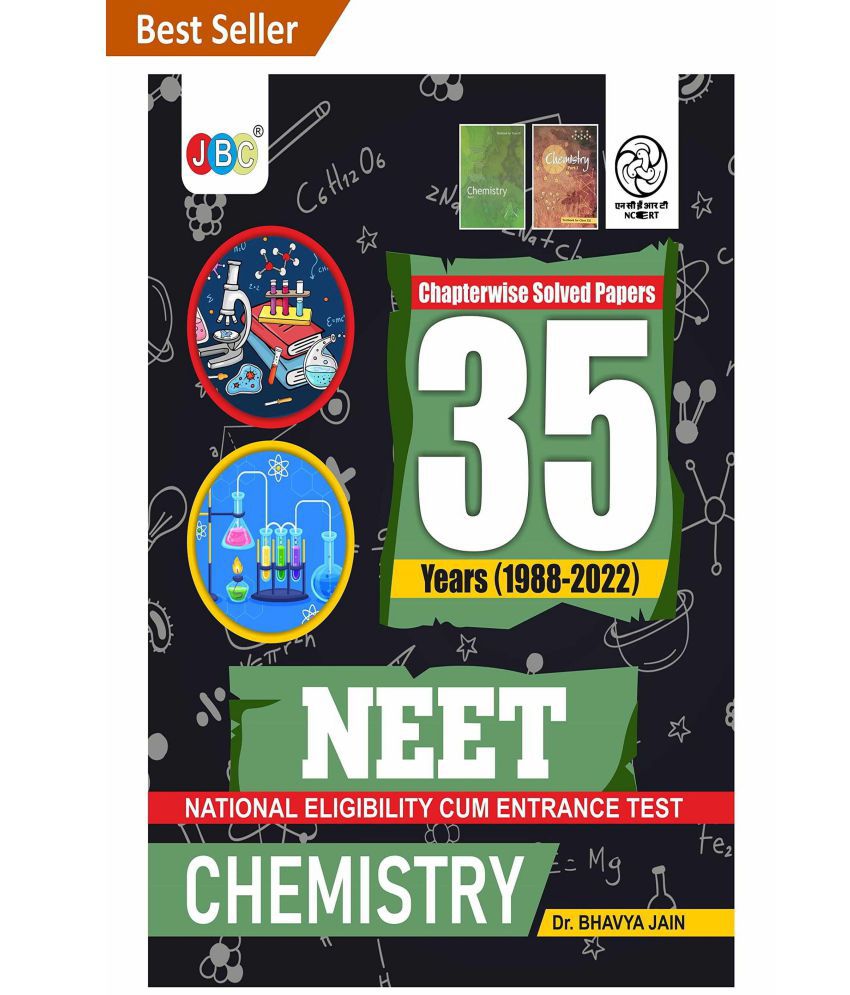     			Chemistry NEET 35 Previous Years Solved Papers Book NTA 35 Previous Year NEET Questions and Solutions Best NEET 2023 Preparation Book Revised Edition Every NTA Neet 35 Years Chemistry Questions