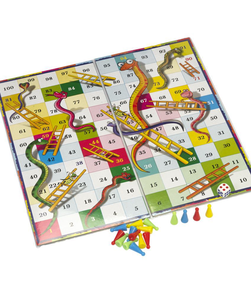 LUDO AND SNAKES & LADDERS (B) BLACK BOX - Buy LUDO AND SNAKES & LADDERS ...