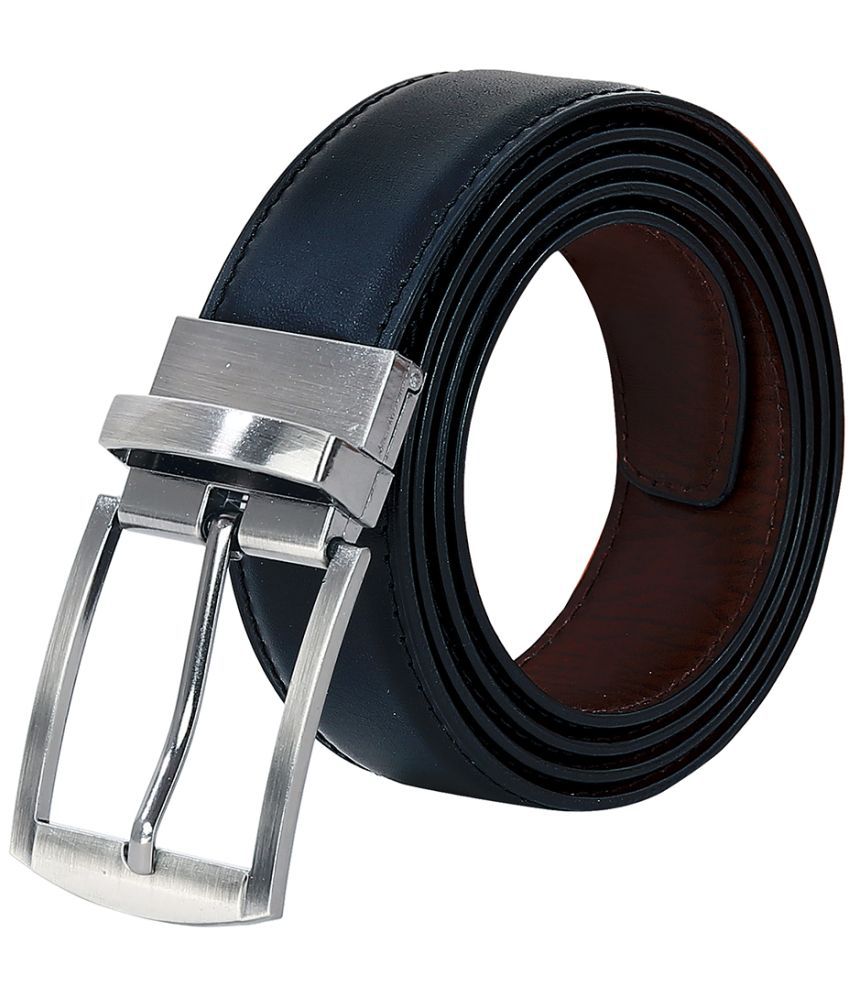     			Leather World - Synthetic Men's Reversible Belt ( Pack of 1 )