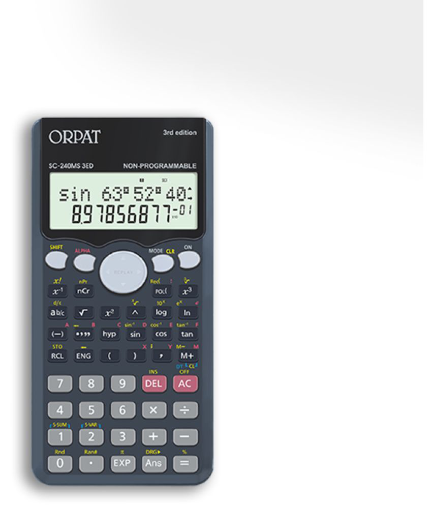     			Orpat Scientific Calculators -SC-240MS 3ED