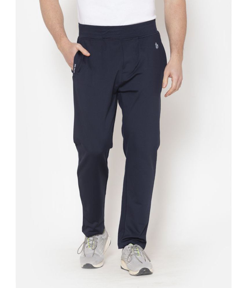     			Bonjour - Navy Blue Polyester Men's Trackpants ( Pack of 1 )