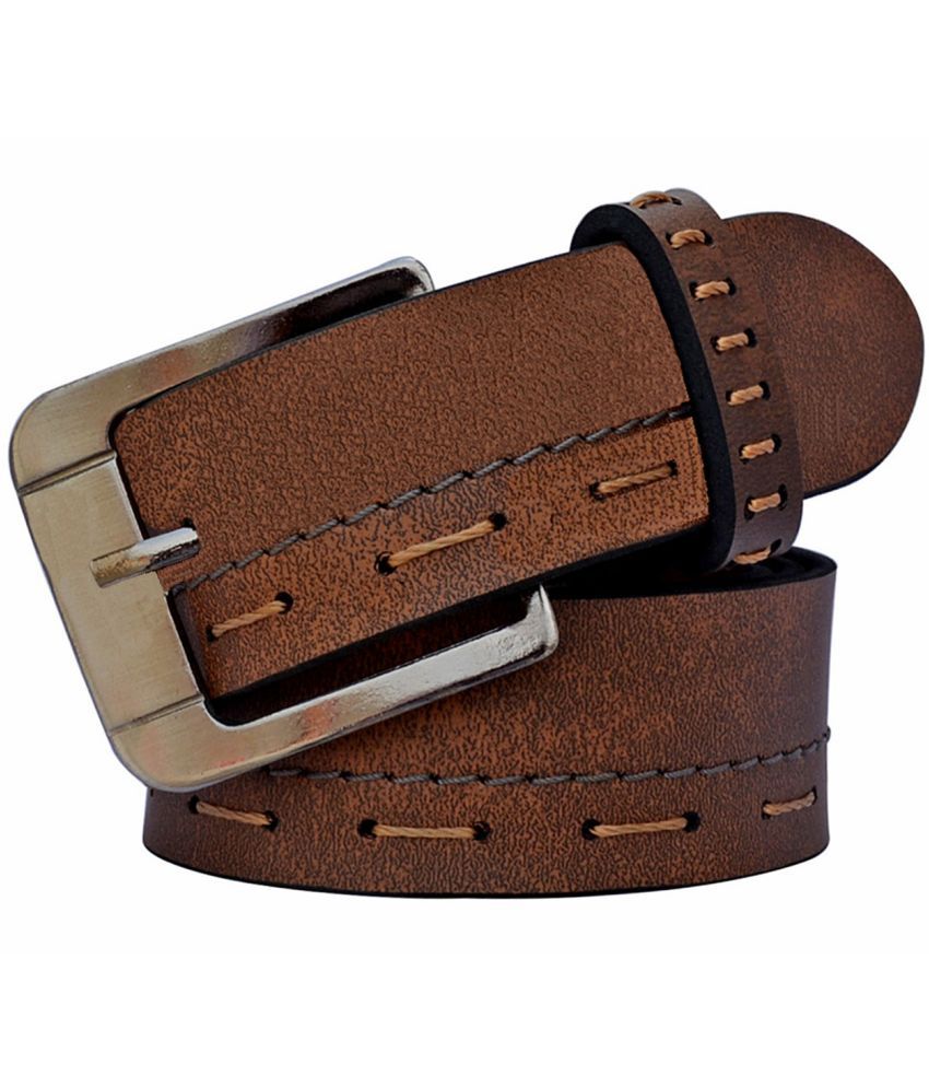     			Loopa - Synthetic Men's Casual Belt ( Pack of 1 )