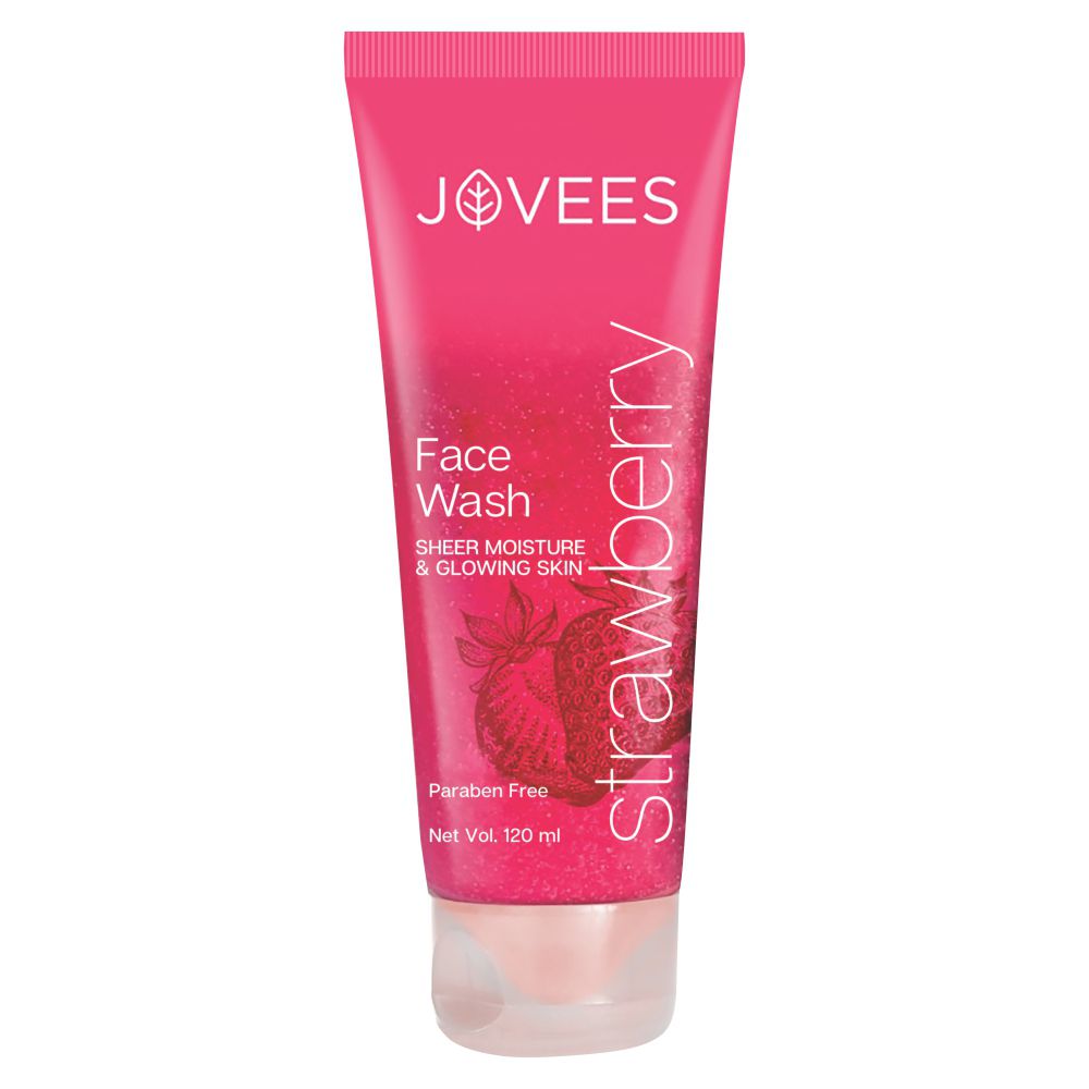     			Jovees Herbal Strawberry Face Wash For Normal to Dry Skin Hydrating 120ml