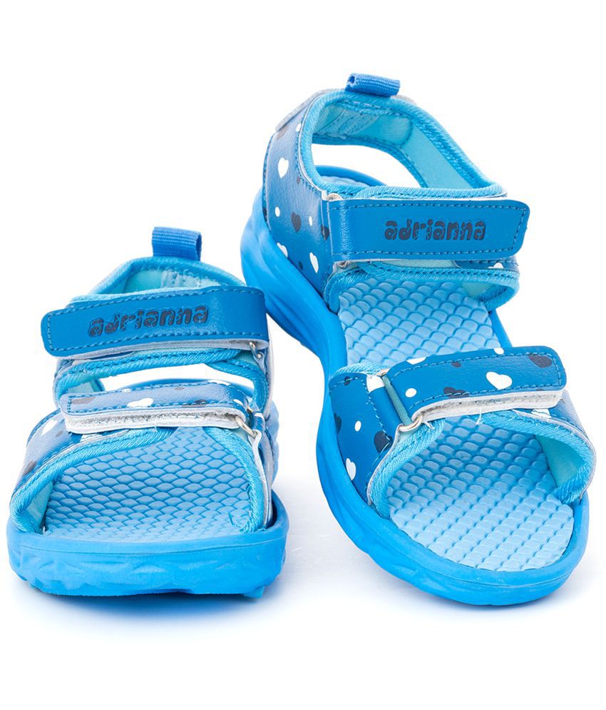     			Adrianna Blue Floater Sandal for Girls