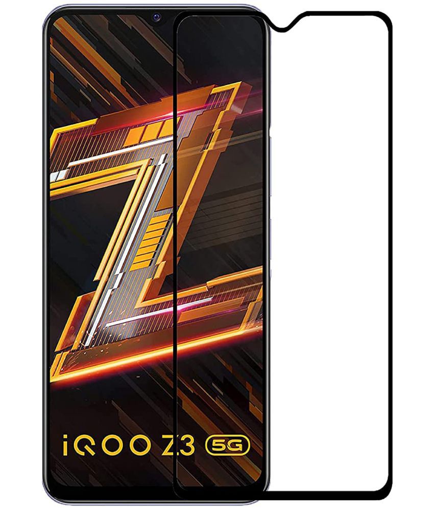     			DSR Digital - Tempered Glass Compatible For iQOO Z3 ( Pack of 1 )