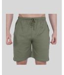 Neo Garments - Green Cotton Men's Shorts ( Pack of 1 )