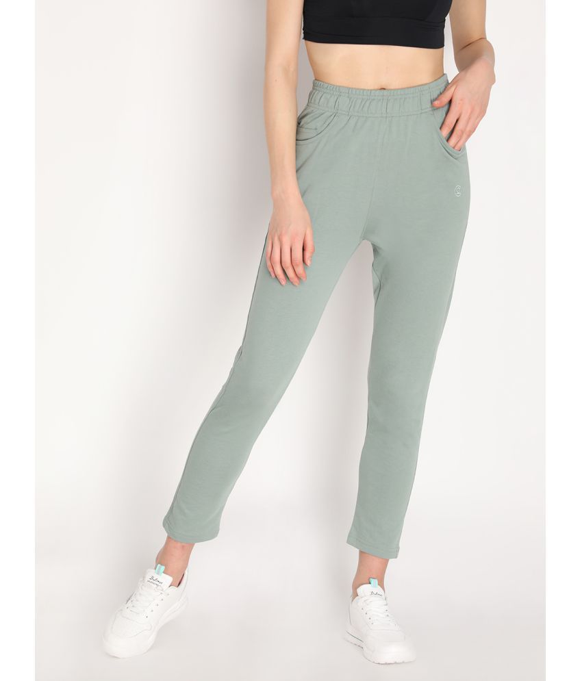     			Chkokko - Green Cotton Blend Women's Gym Trackpants ( Pack of 1 )