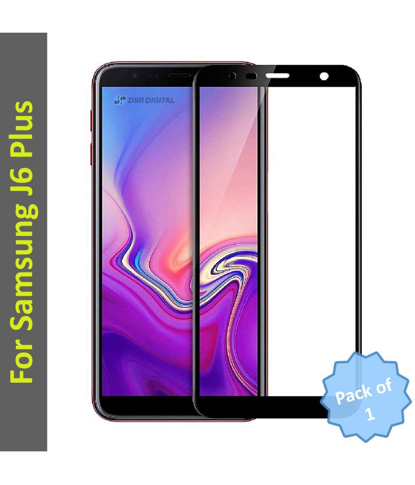     			DSR Digital - Tempered Glass Compatible For Samsung Galaxy J6 Plus ( Pack of 1 )