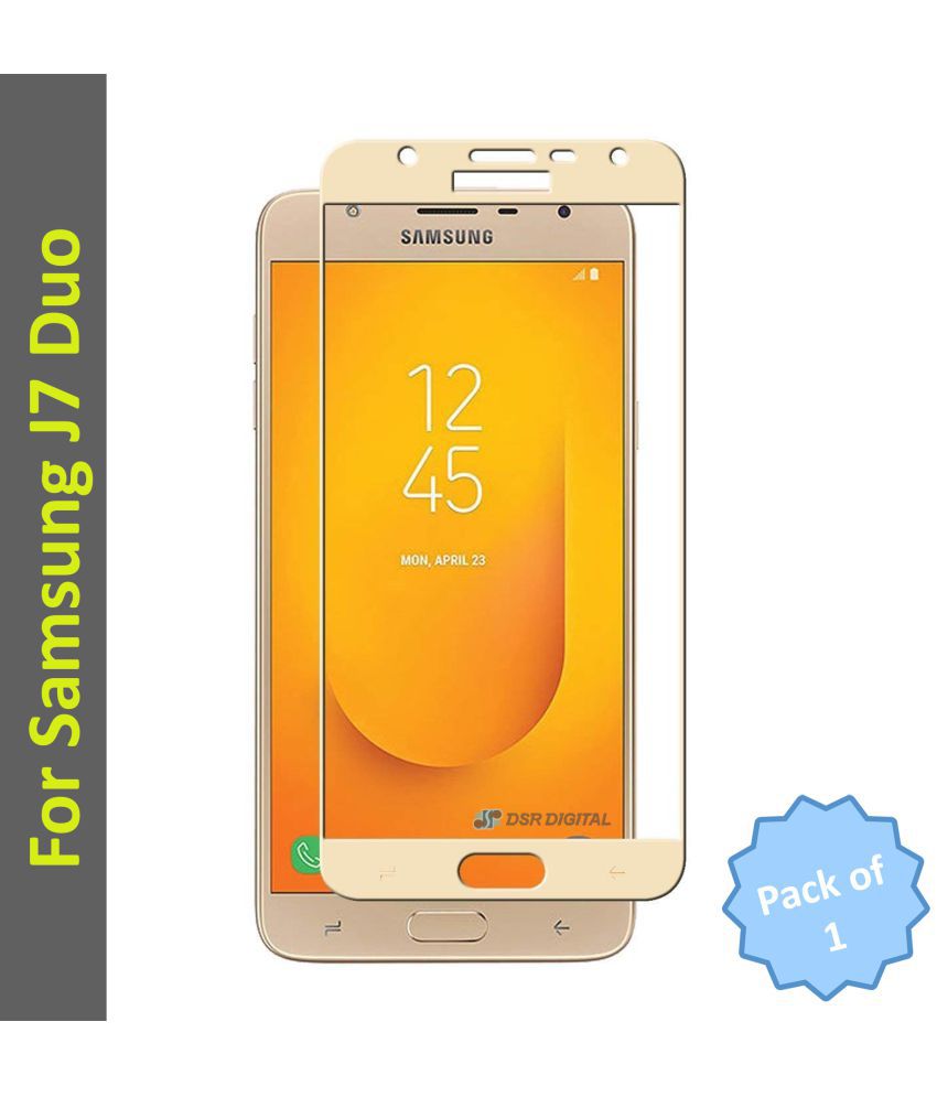     			DSR Digital - Tempered Glass Compatible For samsung galaxy j7 duo ( Pack of 1 )