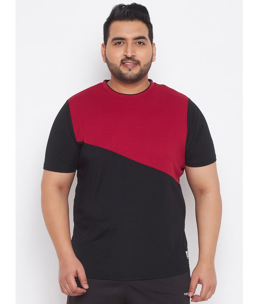    			AUSTIVO - Black Polyester Regular Fit Men's Sports T-Shirt ( Pack of 1 )