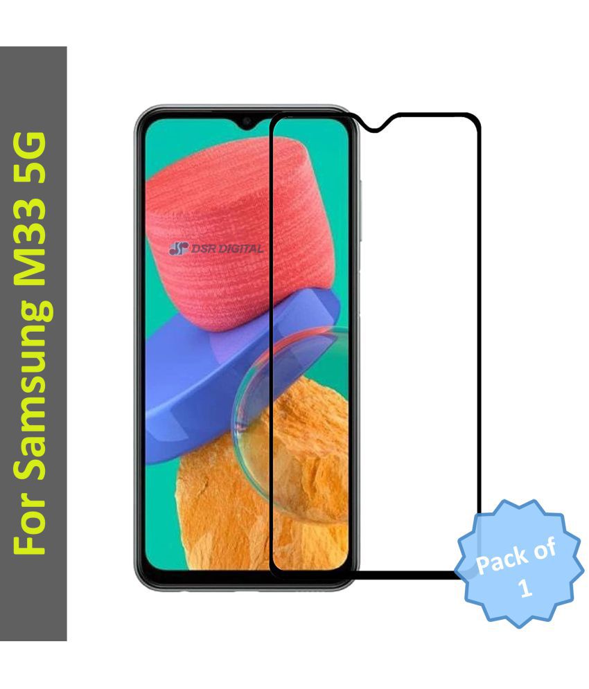 DSR Digital - Tempered Glass Compatible For Samsung Galaxy M33 5G ( Pack of 1 )