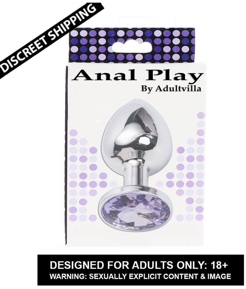     			S / M / L DIAMOND Crystal Stainless Steel Butt Plug Suppository Gem Stimulation Butt Plug 13 Colors Choose