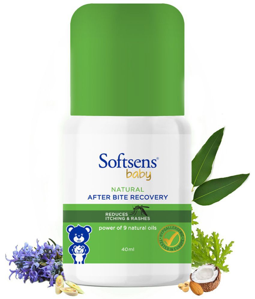     			Softsens Baby Natural After Bite Recovery Roll-on 40ml with Citronella Oil,Eucalyptus Oil