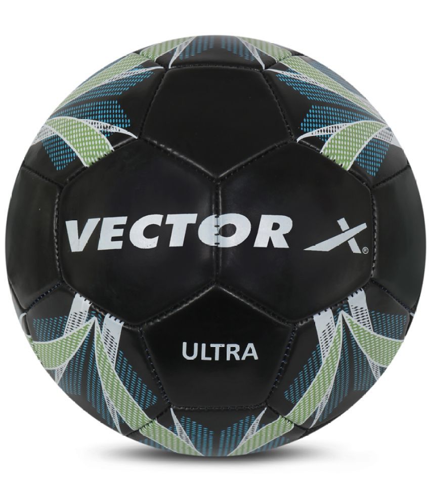    			Vector X - Black PVC Football ( Pack of 1 )