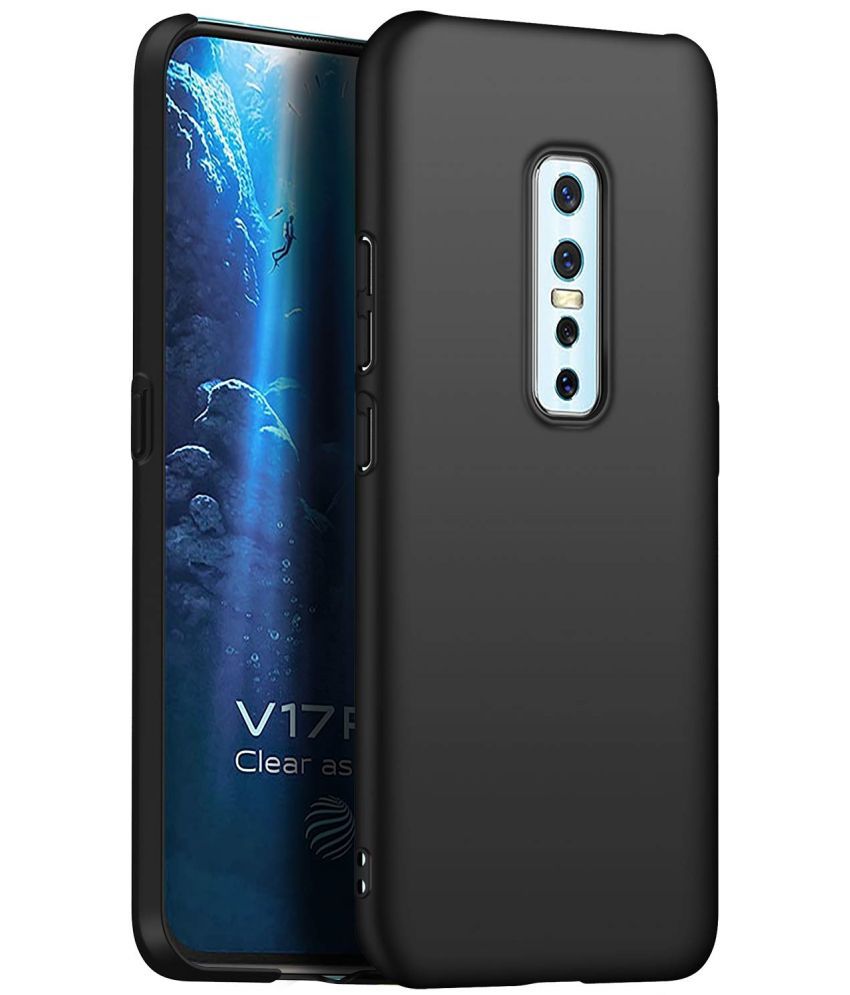     			Spectacular Ace - Black Silicon Silicon Soft cases Compatible For Vivo V17 Pro ( Pack of 1 )