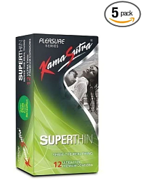 Kamasutra SuperThin condom 12s (pack of 5)
