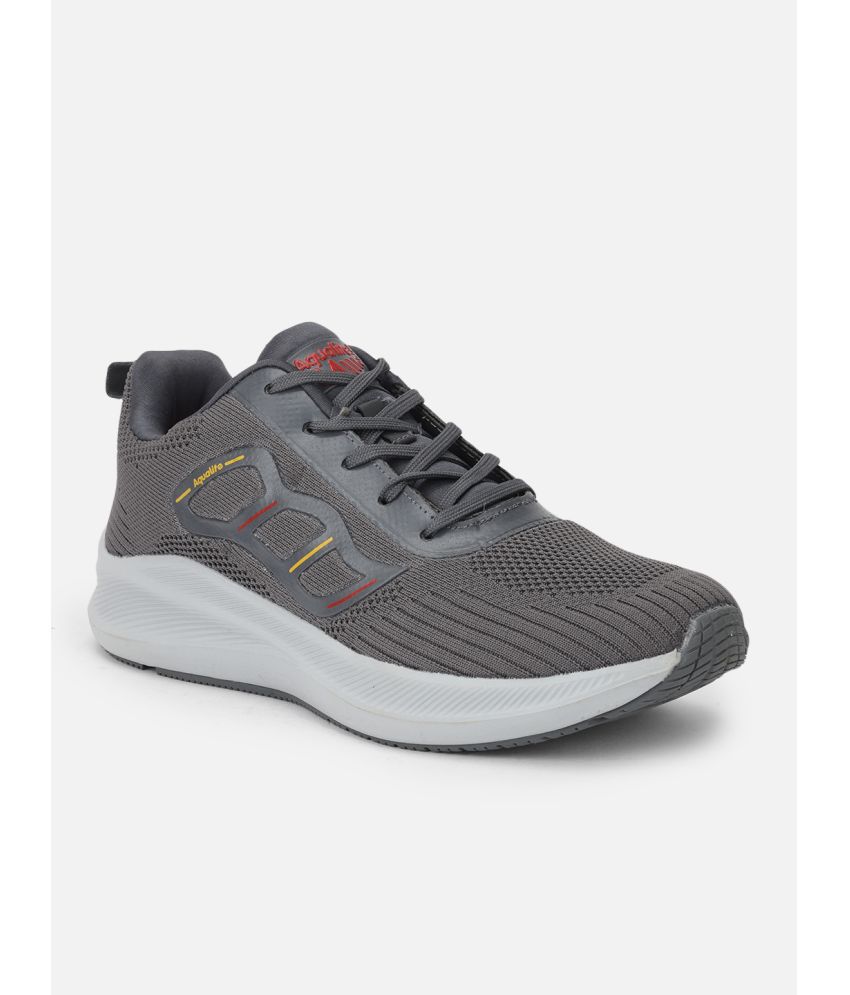     			Aqualite - LRM00001GDGRD Gray Men's Sports Running Shoes