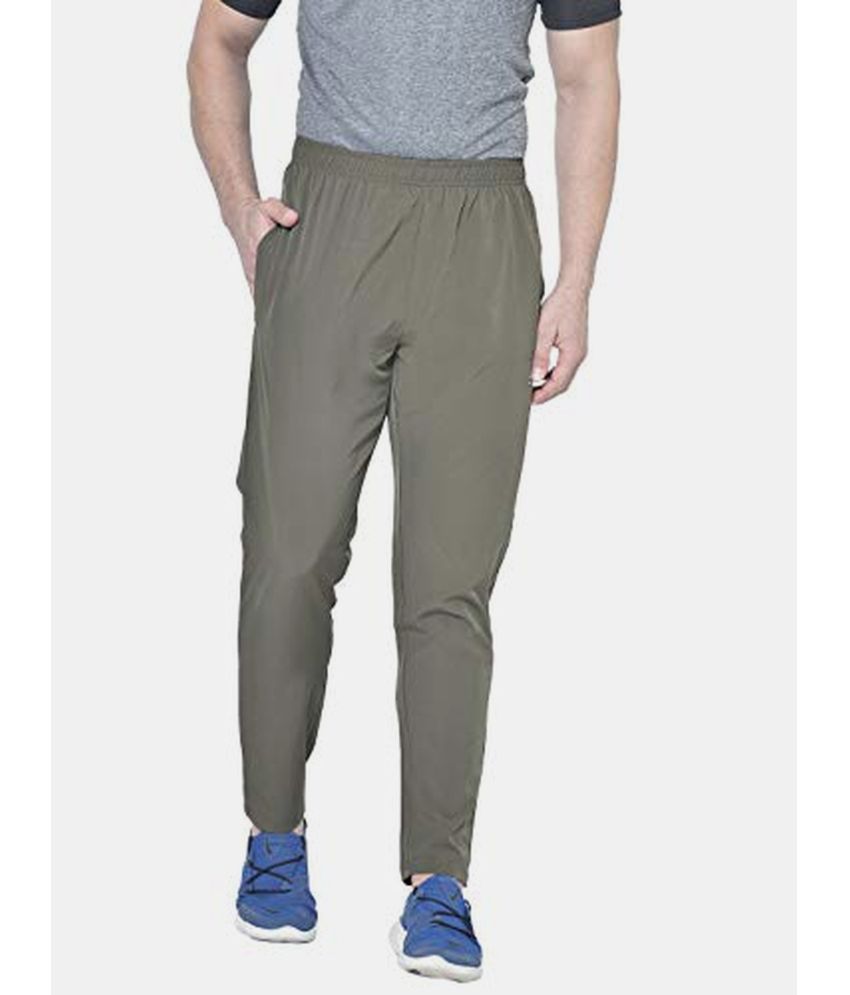     			Chkokko - Dark Green Polyester Men's Sports Trackpants ( Pack of 1 )