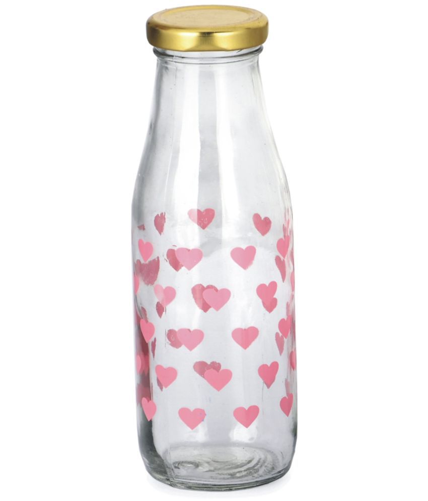     			Somil - Transparent Water Bottle ( Pack of 1 )