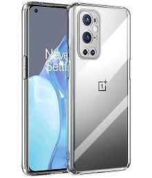 Kosher Traders - Transparent Silicon Plain Cases Compatible For Oneplus 9pro ( Pack of 1 )