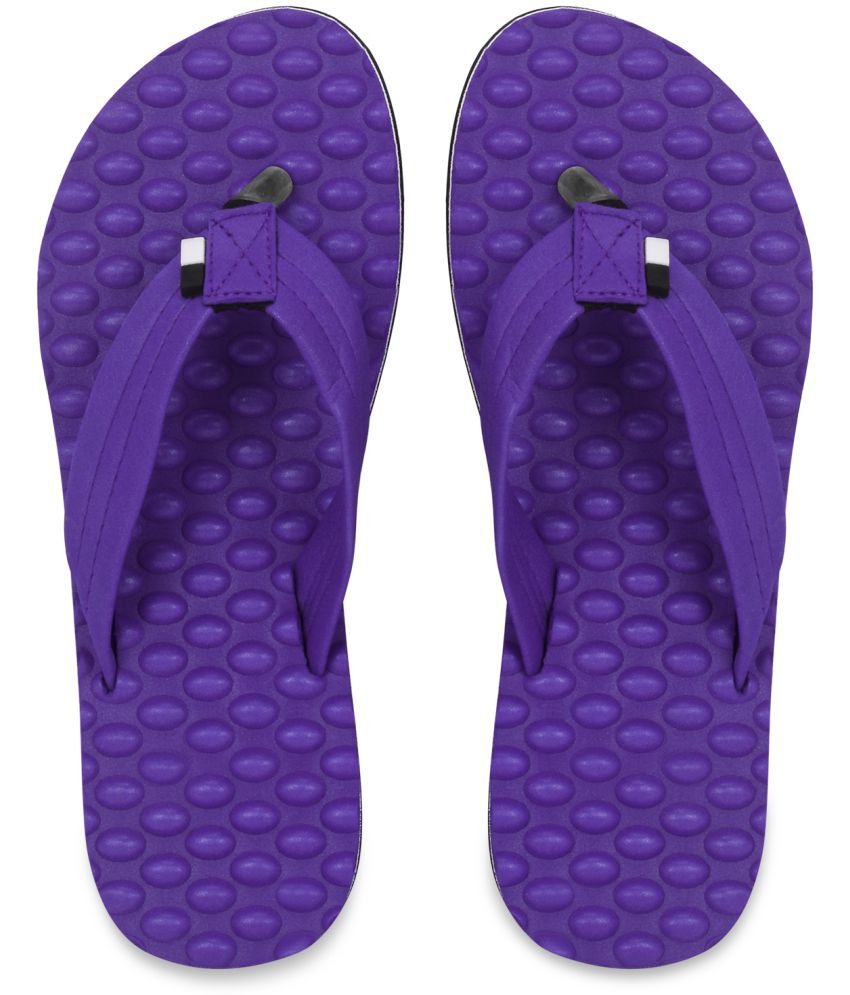     			DOCTOR EXTRA SOFT - Purple Women's Massage Flip Flop
