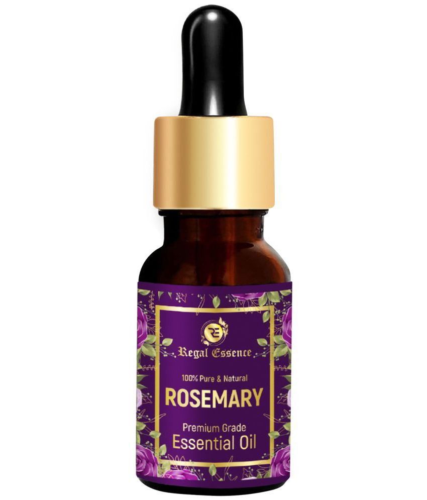     			REGAL ESSENCE Rosemary Essential Oil, for Hair Growth, Suitable For All Skin, Undiluted Essential Oil -15ML (PACK OF 1)
