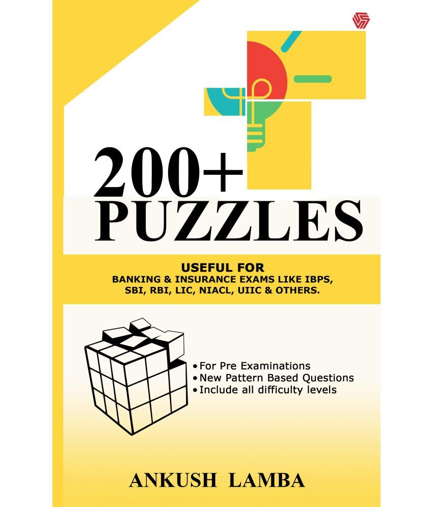200+ PuzzlesUseful for Banking & Government Exams Buy 200+ Puzzles