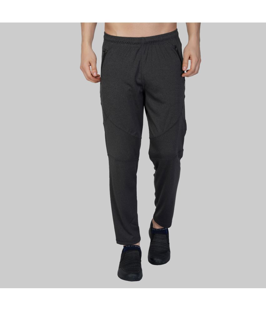     			Vector X - Charcoal Polyester Men's Sports Trackpants ( Pack of 1 )