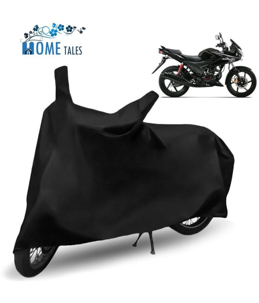     			HOMETALES - Black Bike Body Cover For Honda CBF Stunner (Pack Of1)