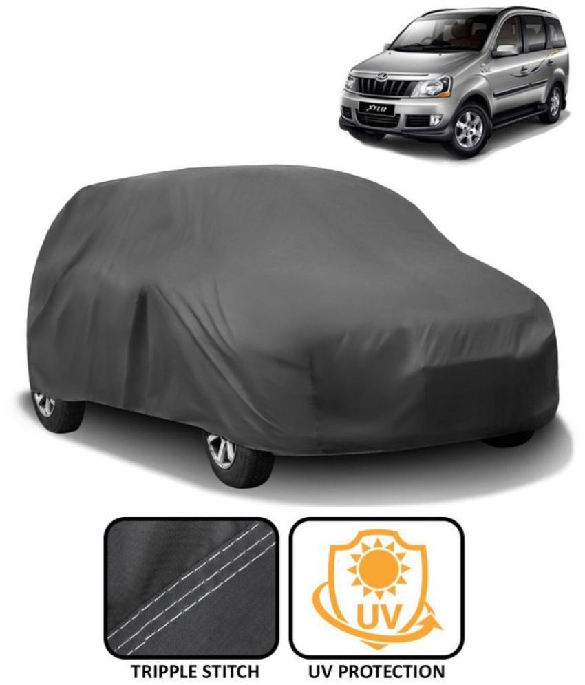     			HOMETALES - Grey Car Body Cover For Mahindra Xylo Without Mirror Pocket (Pack Of1)